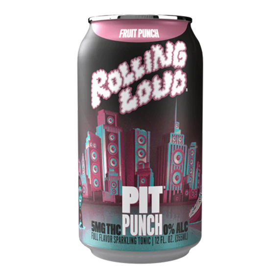 Pit Punch THC Fruit Punch (4-pack, 20 mg)