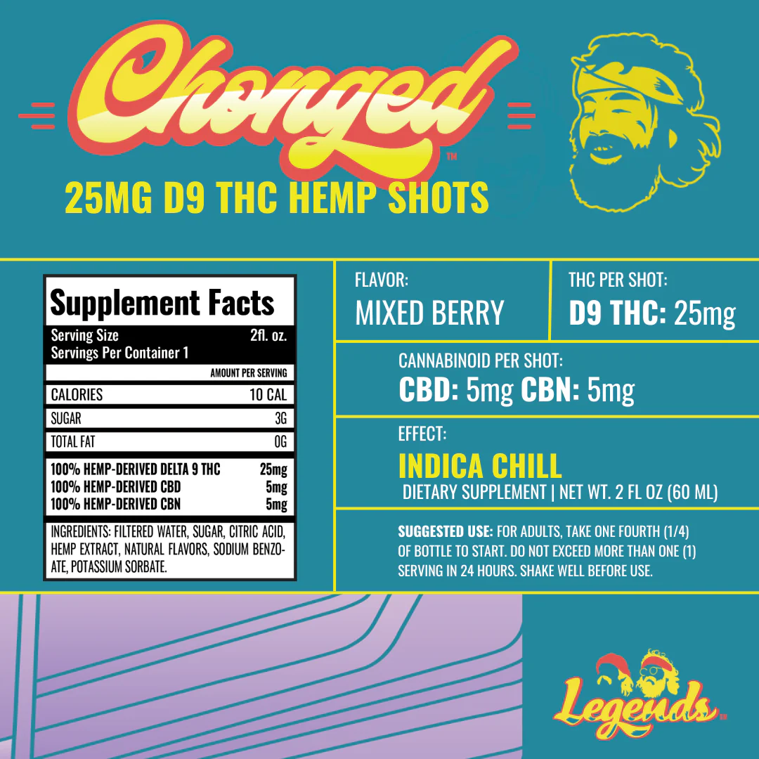 Legends Indica Shot - Mixed Berry (300 mg THC) - Image 5