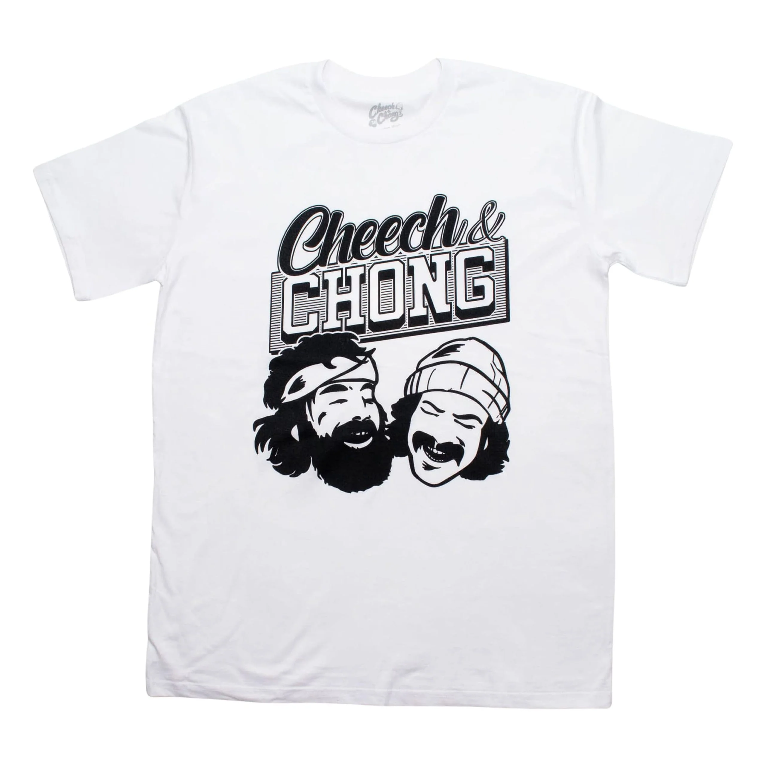 Faces Tee – Black/White - Image 3