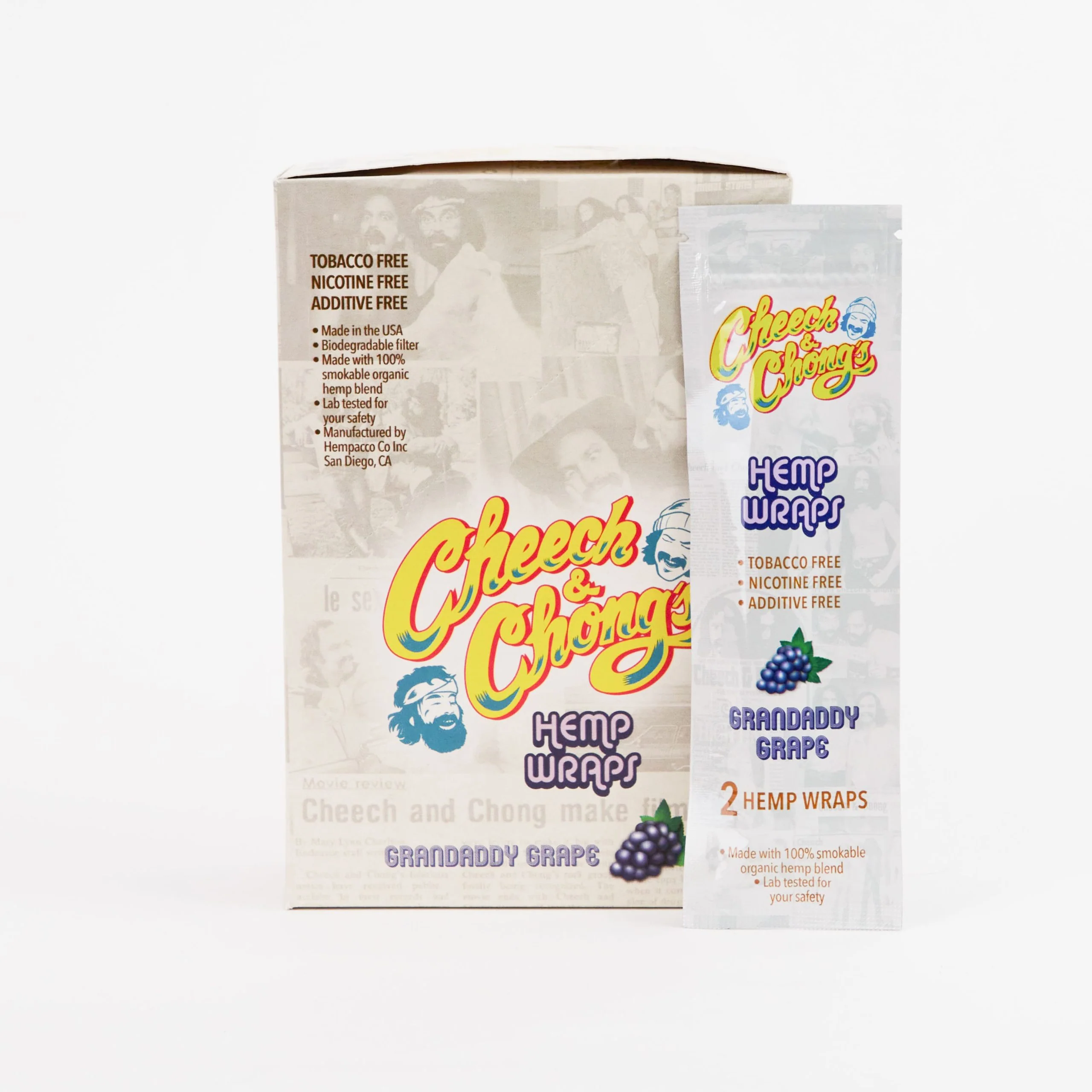 Hemp Blunt Wraps - Grandaddy Grape - Image 3