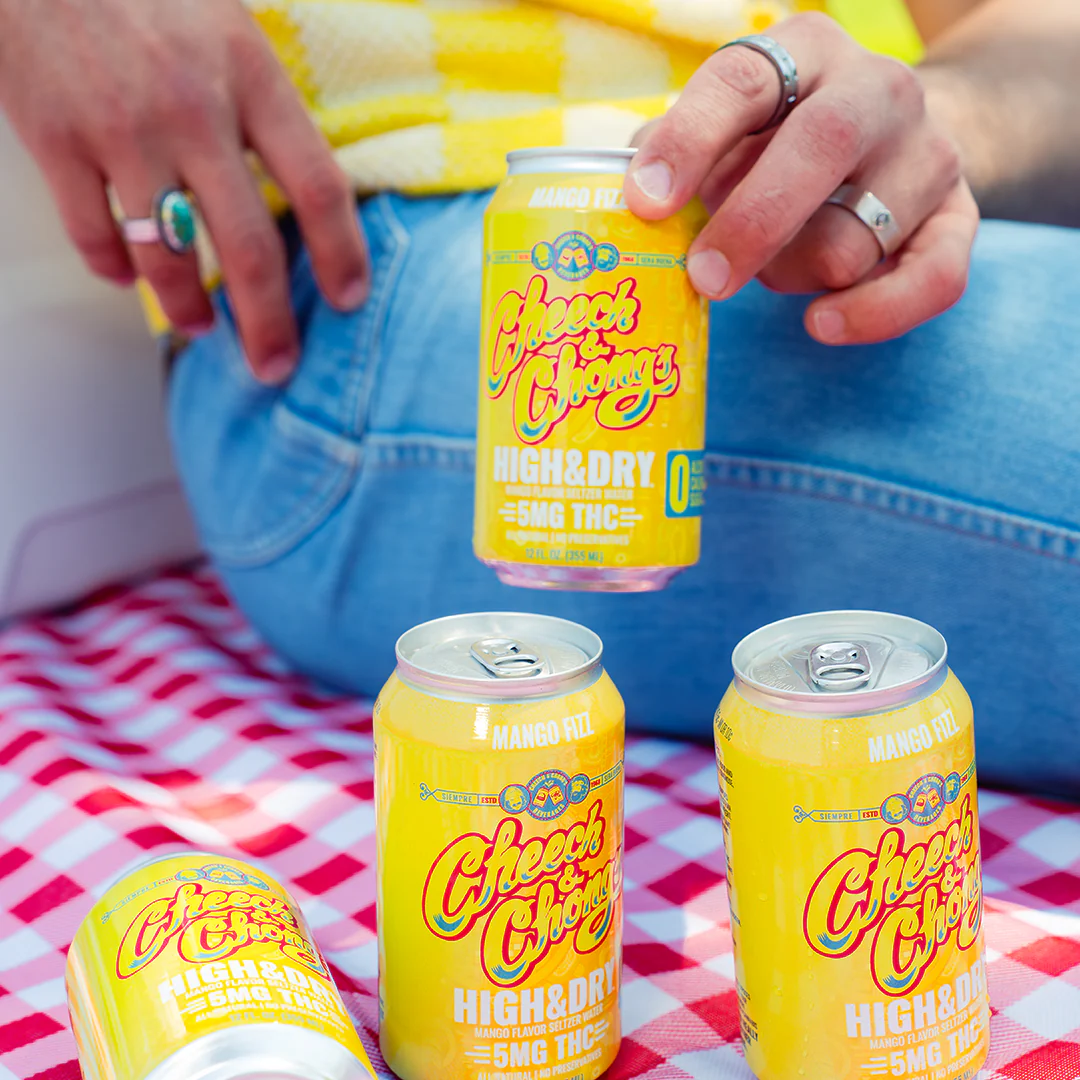 High & Dry Delta-9 THC Seltzer - Mango Fizz (6-pack, 30 mg) - Image 5